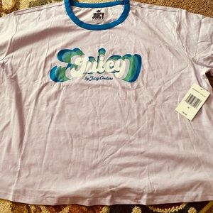 NWT - Cute Women’s Juicy Couture Crop Top Size 2x